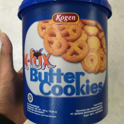 Jual Biskuit Khong Guan Kogen Butter Cookies Kfox 300gr) Shopee Indonesia