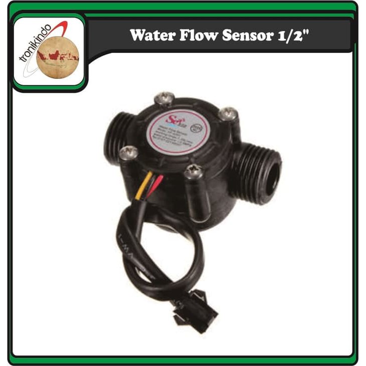 Jual Water Flow Sensor Flow Meter 1/2