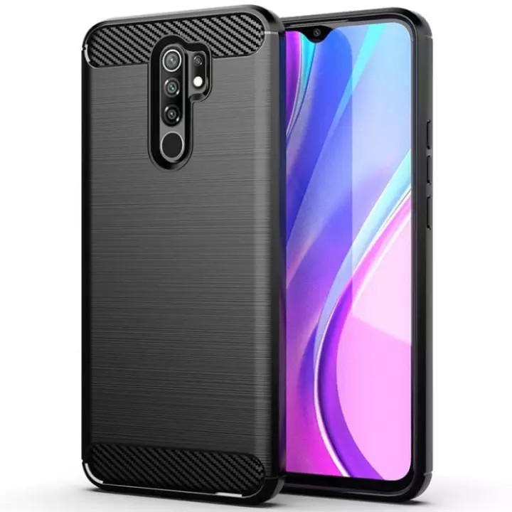 Custodia Sottile In Fibra Di Carbonio Per Redmi 9T / 9 Power: Protezione Antiurto E Design Elegante