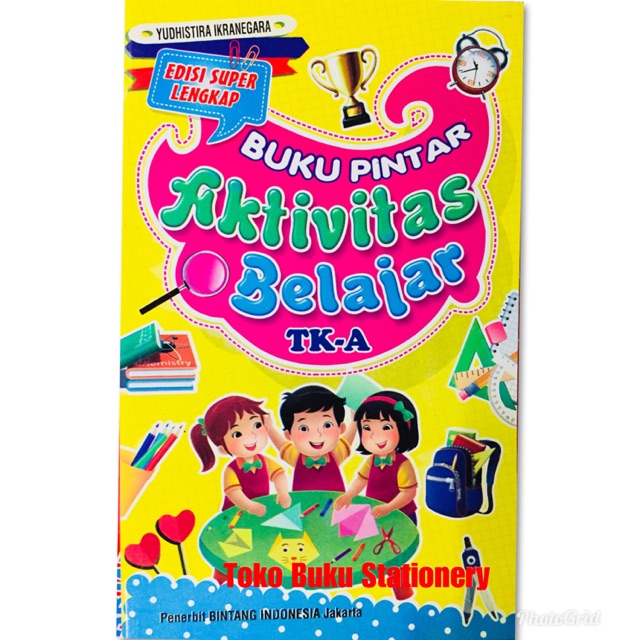 Jual Buku Pintar Aktivitas Belajar TK A Edisi Super Lengkap | Shopee ...