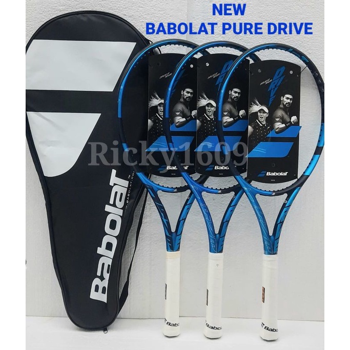 Jual RAKET TENIS BABOLAT PURE DRIVE BLUE EXPLOSIVE POWER HTR