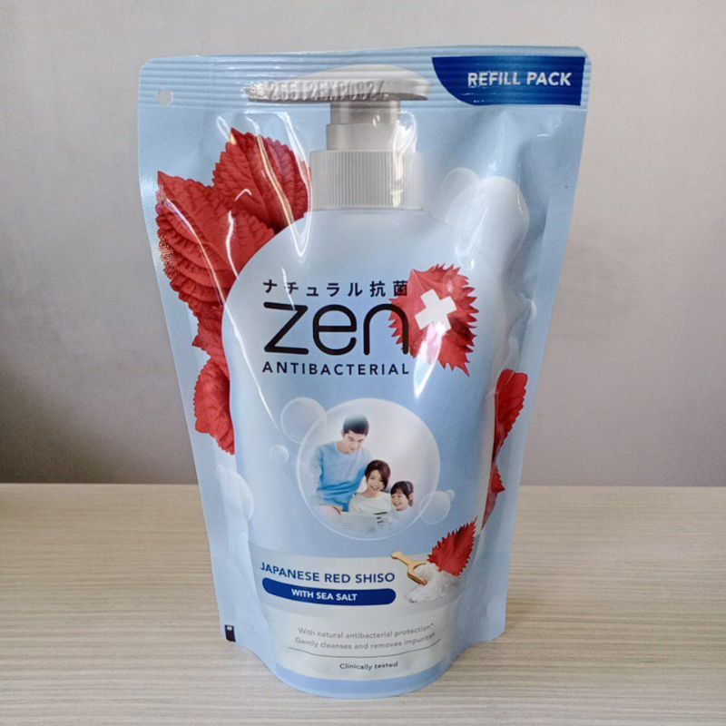 Jual Zen antibacterial sabun mandi cair Body Wash zen 400ml Refill