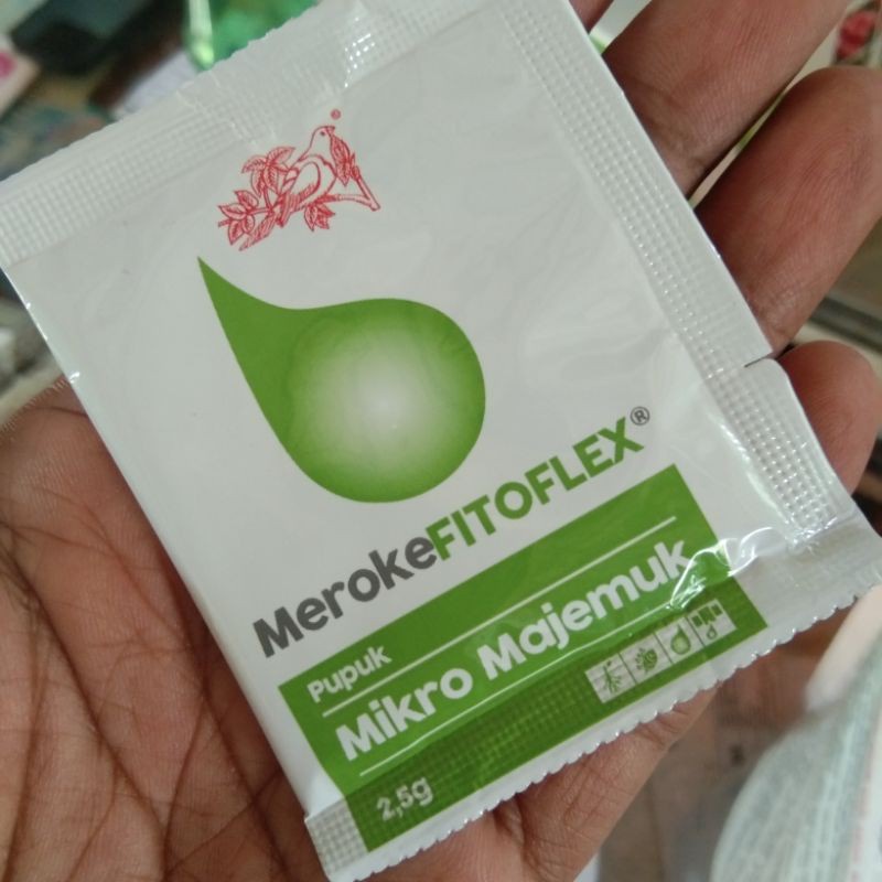 Jual pupuk mikro majemuk lengkap - Meroke Fitoflex 2.5 gr | Shopee ...
