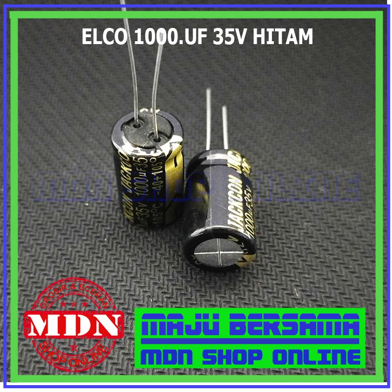 Jual Elco 1000uf 35v Kapasitor 1000uf 35v Bagus Shopee Indonesia