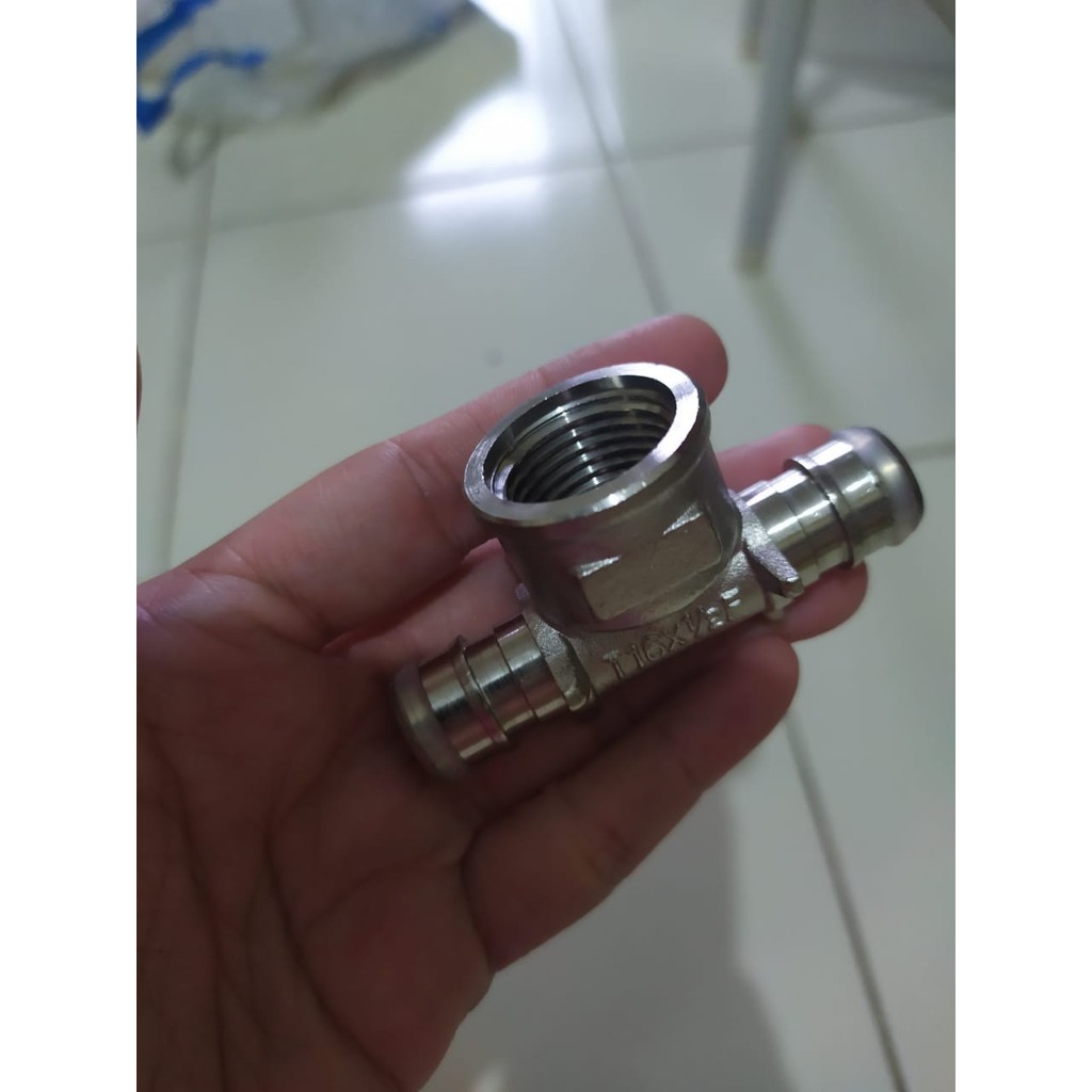 Jual WESTPEX Fitting Expander Copper Female Tee drat dalam | Shopee ...