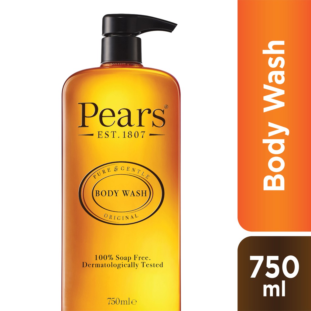 Jual Pears Pure & Gentle Body Wash Original 750 ml Shopee Indonesia