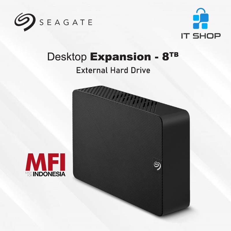 Jual Harddisk External Seagate Desktop Expansion 8TB MFI | Shopee Indonesia