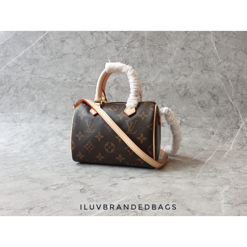 Tas import eks LOUIS VUITTON Speedy mini monogram ad no seri - Fashion  Wanita - 844482953