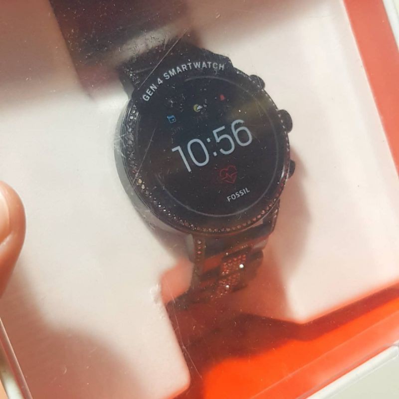 FOSSIL GEN 4 SMARTWATCH FTW6023 VENTURE BLACK BLINK SEGEL