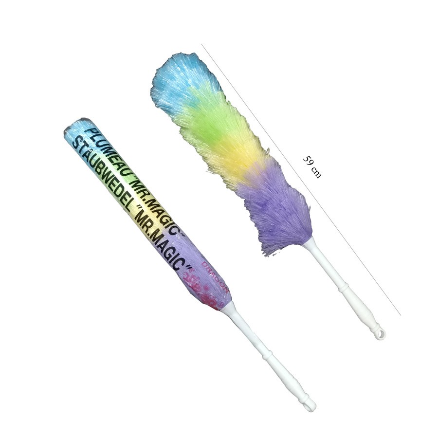 Jual kemoceng tali rafia dragon sulak rainbow plastik besar | Shopee ...