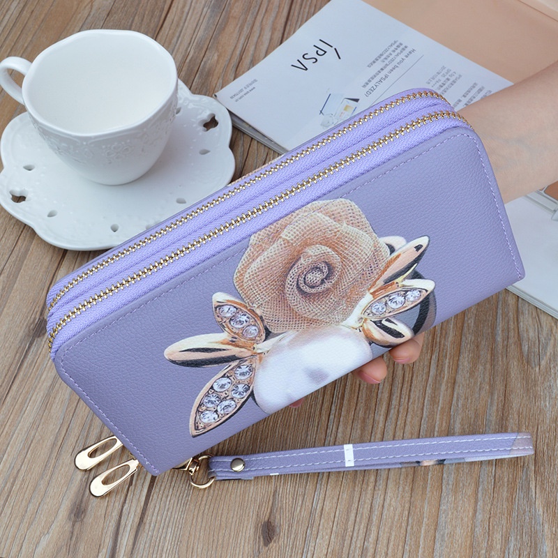 Jual DOMPET PANJANG WANITA 2 RESLETING PREMIUM MARES WA455P5 BESAR MUAT ...