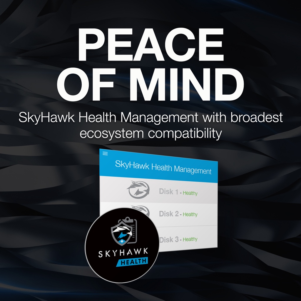Seagate SkyHawk AI HDD / Hardisk Surveillance 8TB SATA 7200RPM (6)