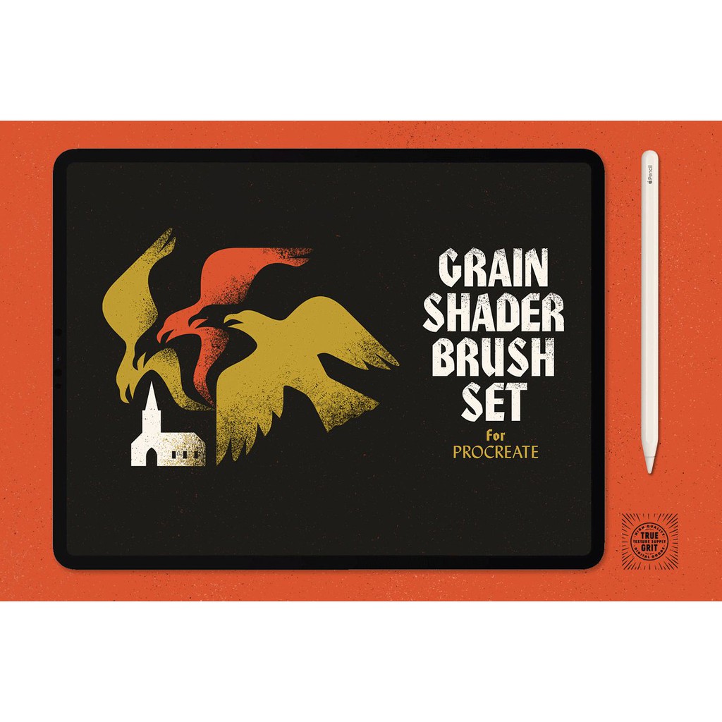 Jual Procreate Brush - Grain Shader Brushset For Procreate | Shopee ...