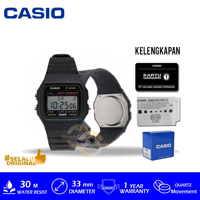 Casio f91w3 discount