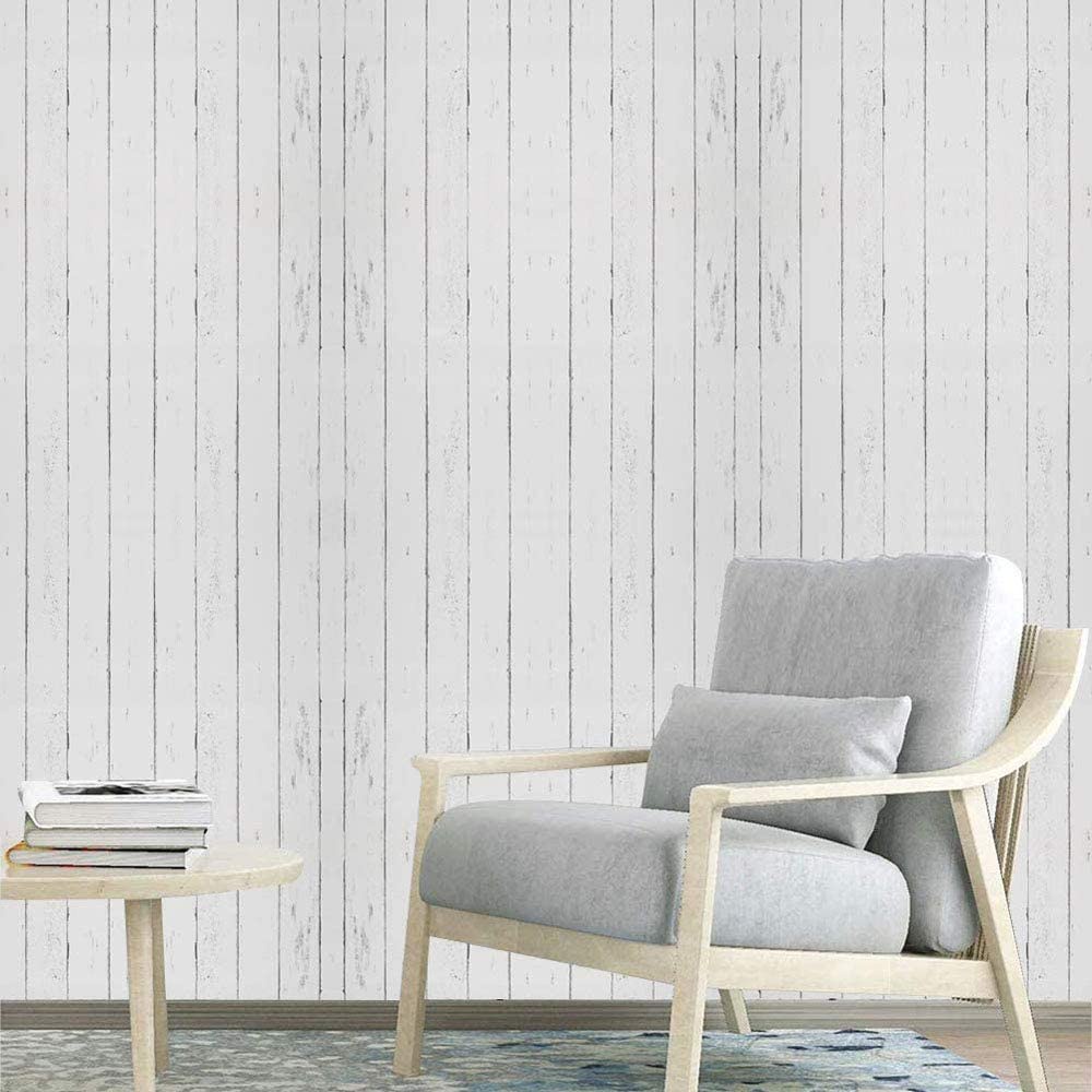 Jual Wallpaper Dinding Kayu Serat Coklat Tua 9m S D 10m X 45cm Shopee