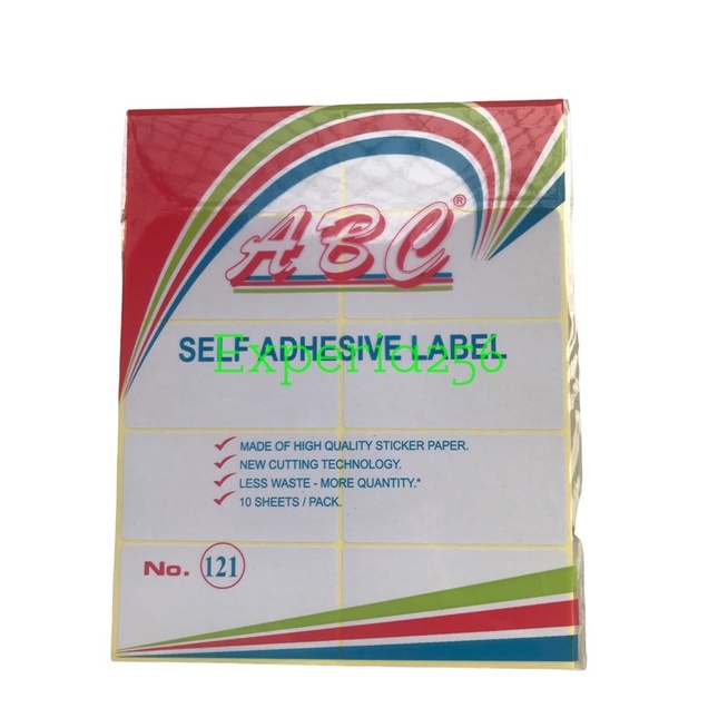Jual Stiker Label ABC Stiker Penanda Serbaguna | Shopee Indonesia