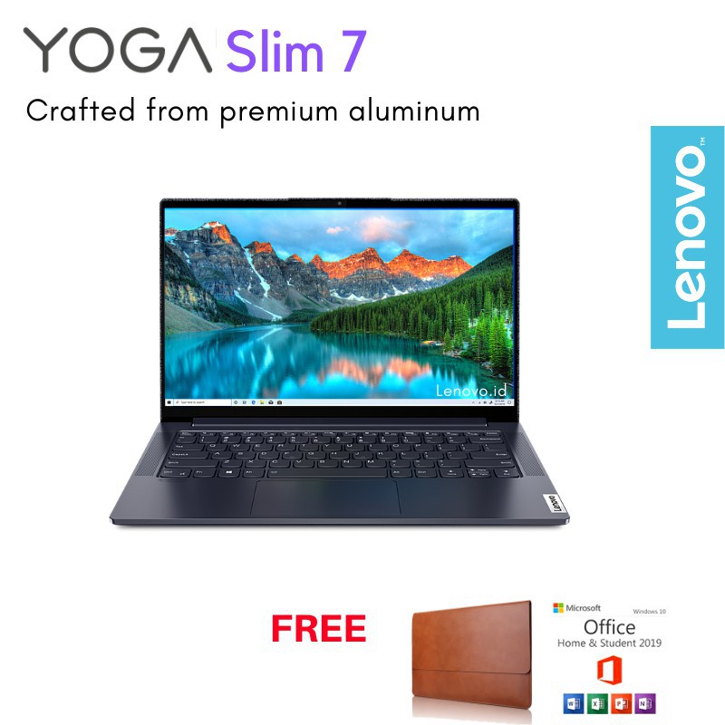 Jual Lenovo Yoga Slim7 AMD Ryzen7 4800U 16GB 1TB M.2 Windows 10+OHS 14 ...