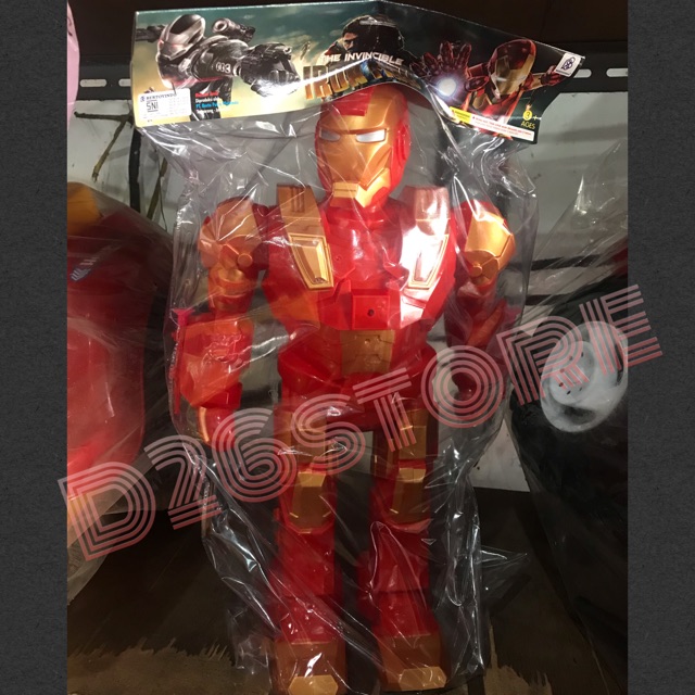 Jual Mainan Ironman Iron Man Big Figure Robot Marvel Avengers Shopee