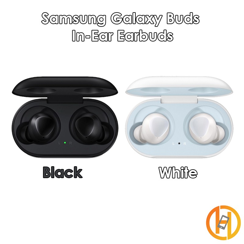 Jual Samsung Galaxy Buds SMR170 Earbuds White / Black Baru NEW