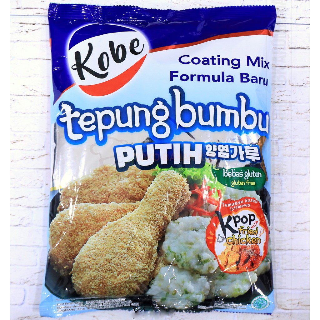 Jual Kobe Tepung Bumbu Putih 850gr Shopee Indonesia