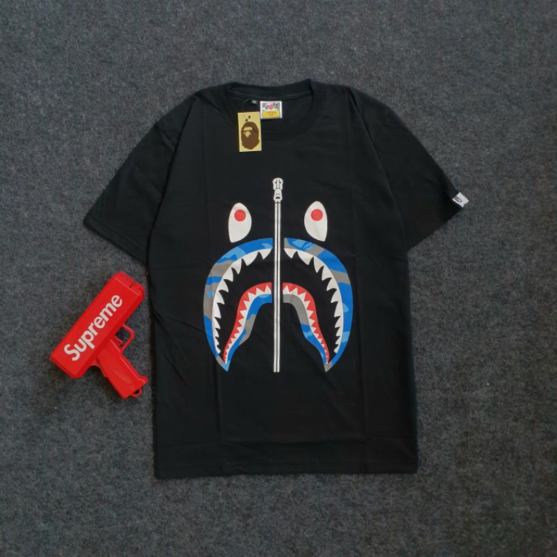 Jual KAOS BAPE SHARK A BATHING APE AAPE BAJU ORIGINAL MIRROR PREMIUM Shopee Indonesia