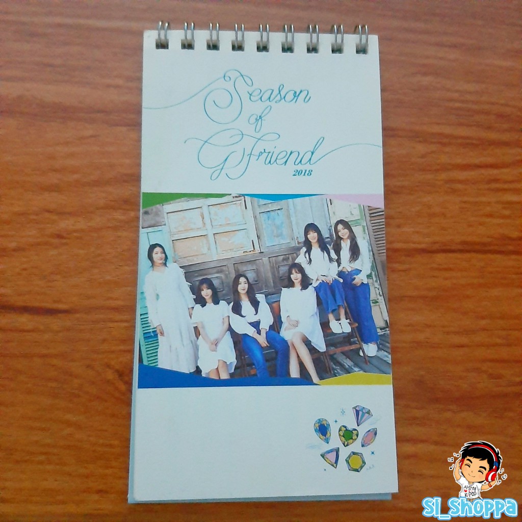 Jual GFRIEND "Season of GFRIEND" Seasons Greetings 2018 Mini Desk