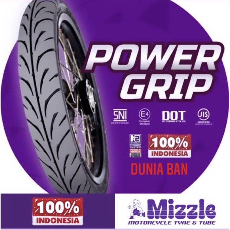 Jual Ban Motor Mizzle POWER GRIP 27517 Tubetype ( Ban Luar ) Shopee