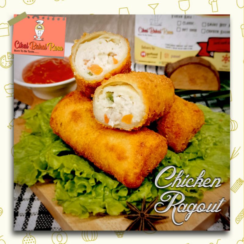 Jual RISOL / RISOLES CHICKEN RAGOUT / AYAM RAGUT ROGUT CIKALBAKALRASA ...
