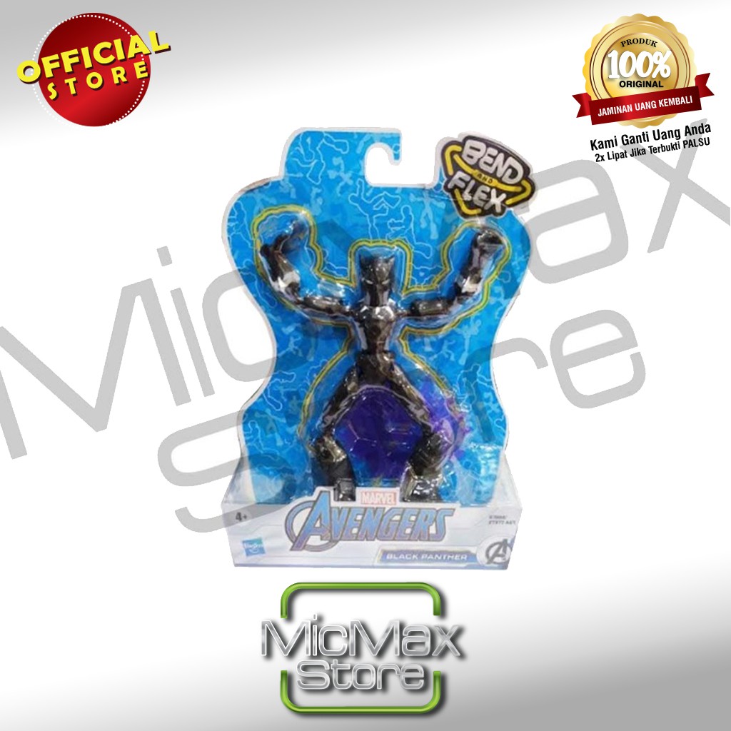 Hasbro Marvel Avengers Bend And Flex Hulk Actionfigur – 15 Cm, Biegbare Arme/Beine, Mit Effekt-Accessoire, Ab 6 Jahren