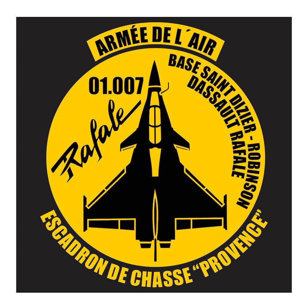 Jual French Air Force Dassault Rafale series 2 Cutting Sticker | Shopee ...