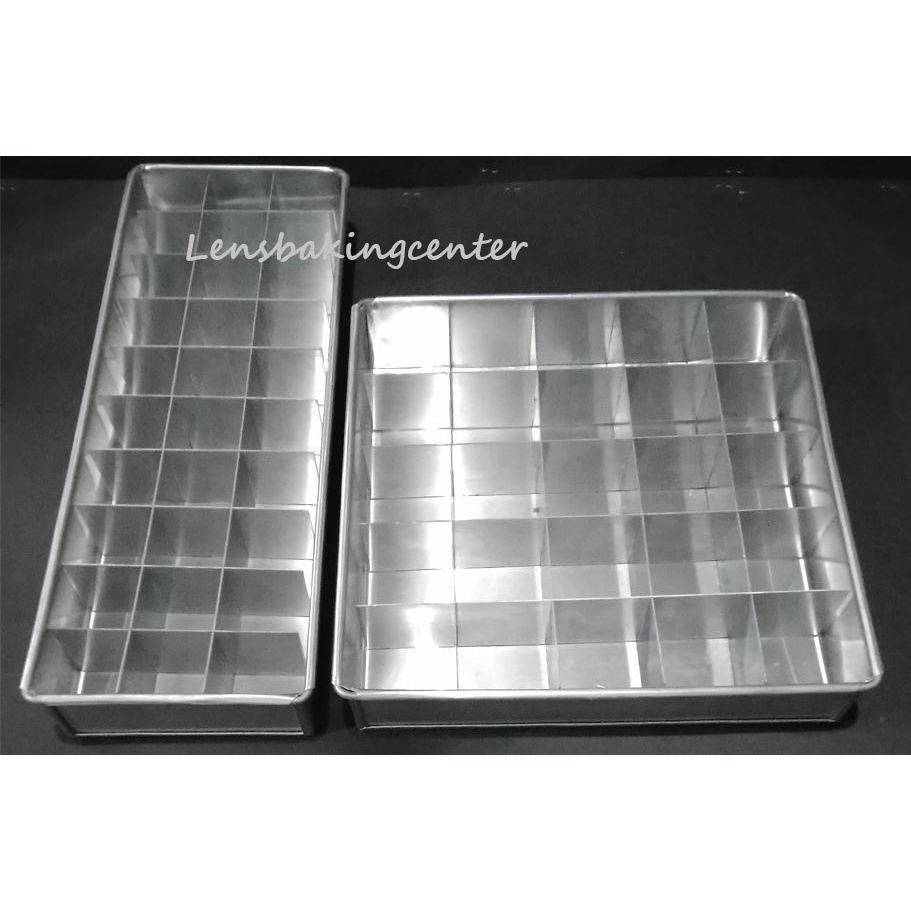 Jual Loyang / Cetakan Sekat / Potong Loyang Bronis / Brownies Sekat