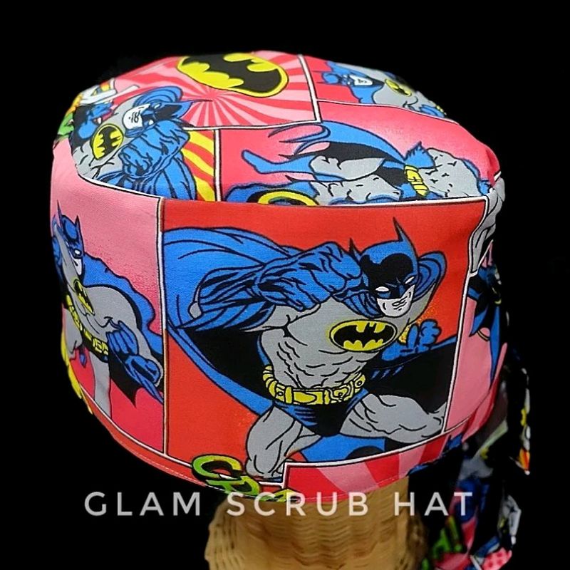 Jual Topi operasi Batman Superhero - scrub hat - topi bedah - topi ...