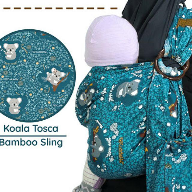 Jual CuddleMe Ring sling Gendongan Cuddle Me Ringsling Bamboo Shopee Indonesia