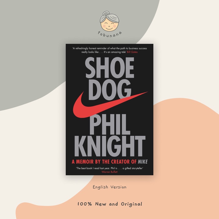 Jual Buku Import Shoe Dog (Phil Knight) (Original English Version