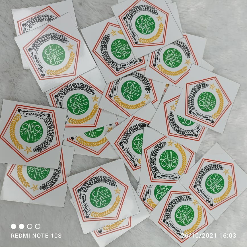 Jual Stiker Logo Rifaiyah Organisasi Islam Murid Syekh Ahmad Rifai ...