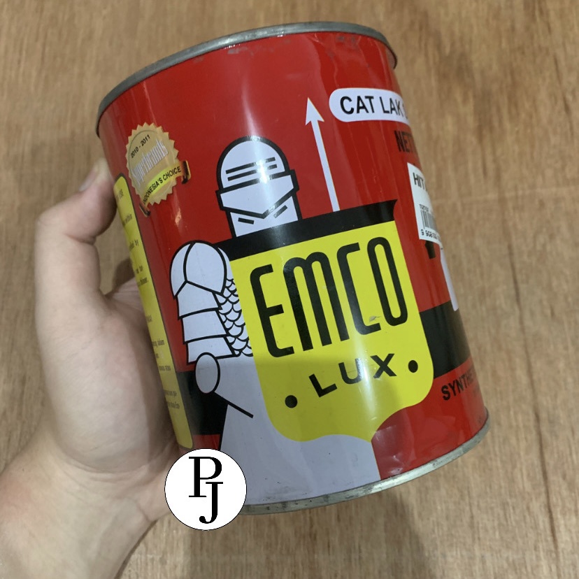 Jual Cat Emco Lux 1 Kg Untuk Cat Besi Cat Kayu Warna Putih Dan Hitam Shopee Indonesia 9841