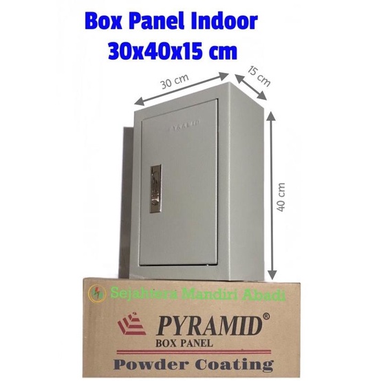 Jual Box Panel Listrik 30x40x15 Indoor Pyramid Powder Coating Shopee