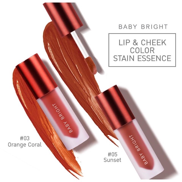 Jual Baby Bright Lip & Cheek Color Stain Essence Shopee Indonesia