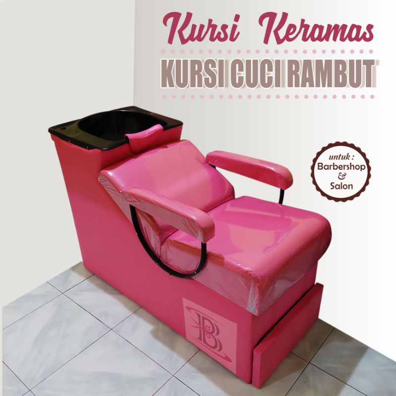 Jual Kursi Keramas Box Warna Pink Kursi Cuci Rambut Barbershop Dan Salon Shopee Indonesia