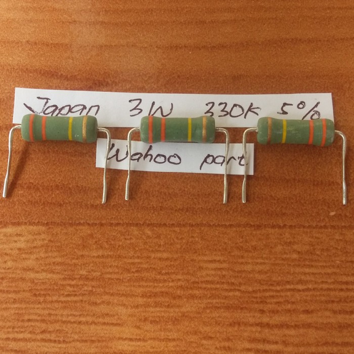 Jual Resistor japan 330K 3watt | Shopee Indonesia