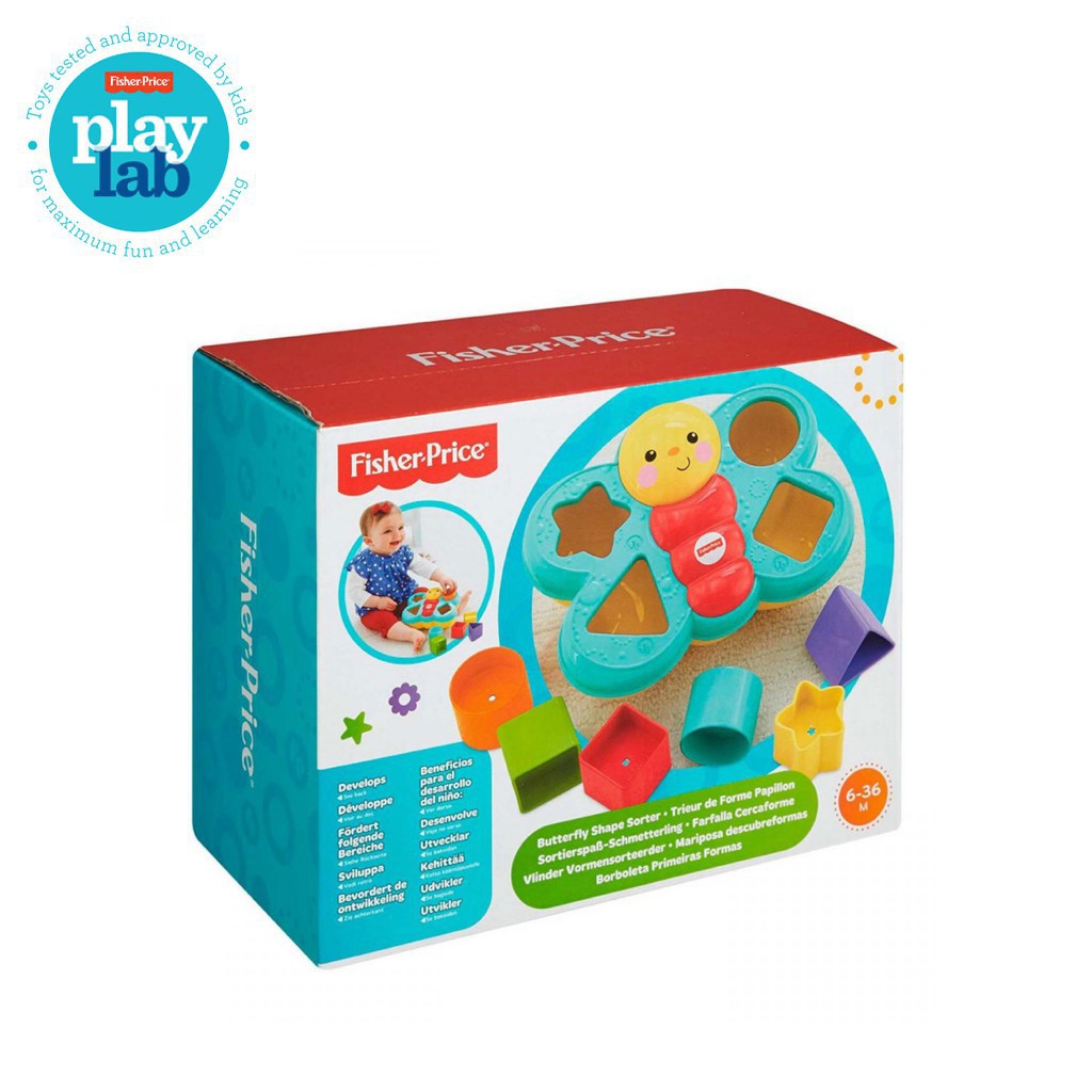 Jual Fisher Price Butterfly Shape Sorter (CDC22) | Shopee Indonesia