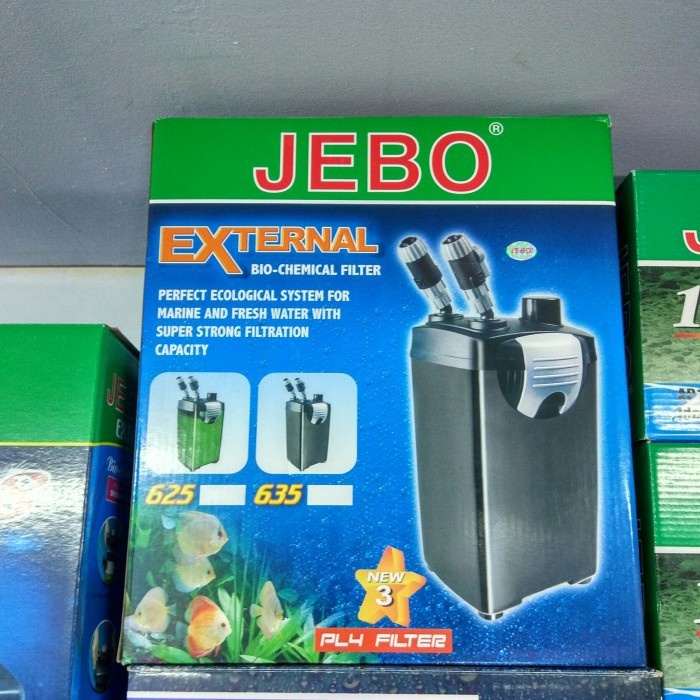 Jual Jebo 625 Canister filter External bio chemical Aquarium Aquascape Shopee Indonesia