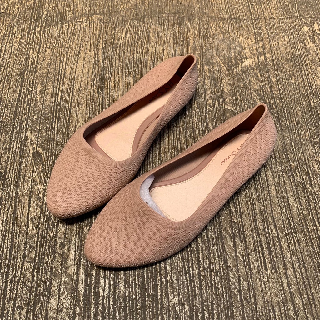 Sepatu Wanita Terbaru/Sepatu Balet Karet Jelly HYS 857/Sepatu Flat Shoes  Import