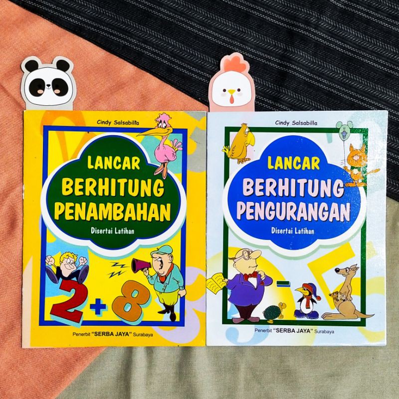 Jual Paket 2 Buku Lancar Berhitung Penjumlahan Dan Pengurangan Disertai Latihan Shopee Indonesia