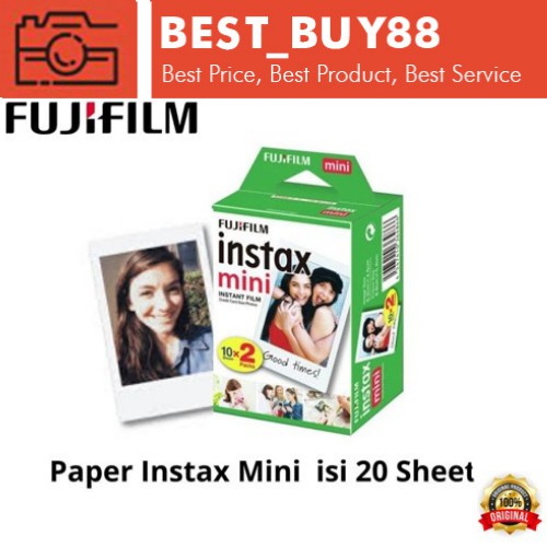 Jual Fujifilm Instax Paper Mini Film | Instax Mini Refill Camera | Fuji ...