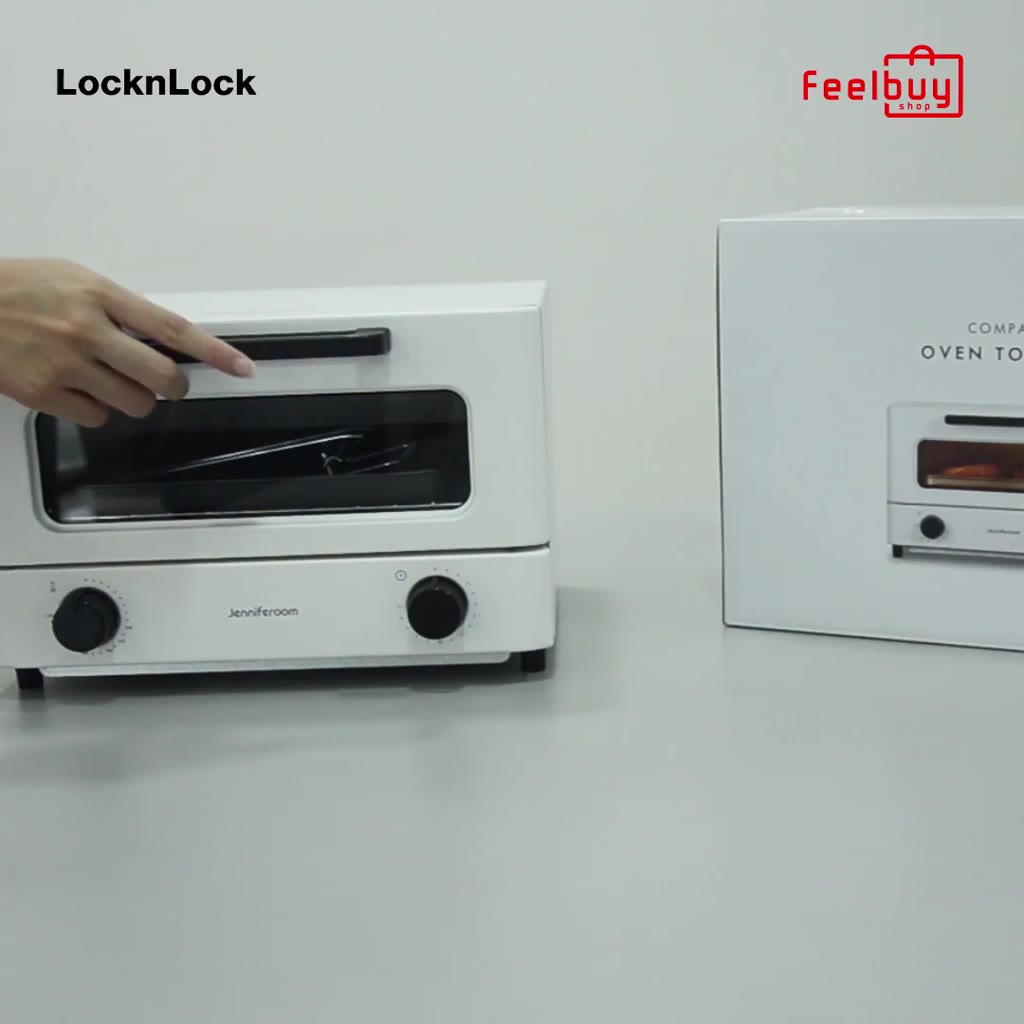 Jual LocknLock Compact Oven Toaster 12L JR-OT12WB | Shopee Indonesia