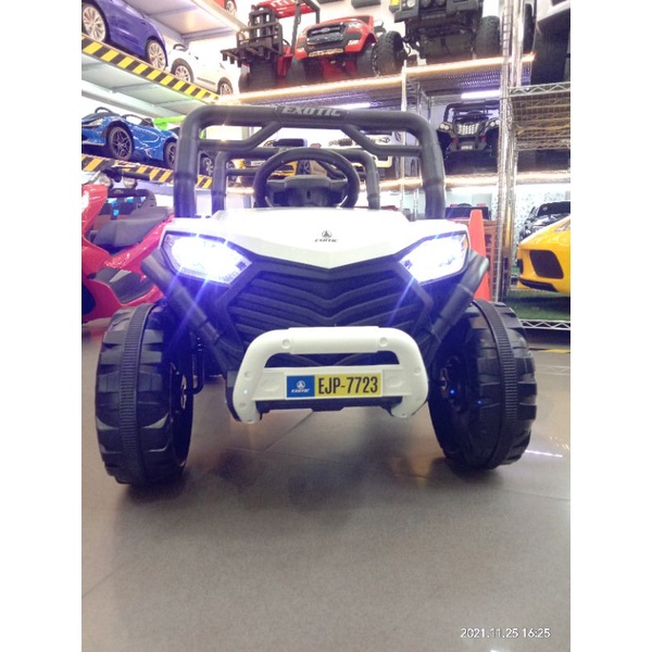 Jual Mobil Aki Exotic Jeep Raider Ejp 7723 Ban Plastik | Shopee Indonesia