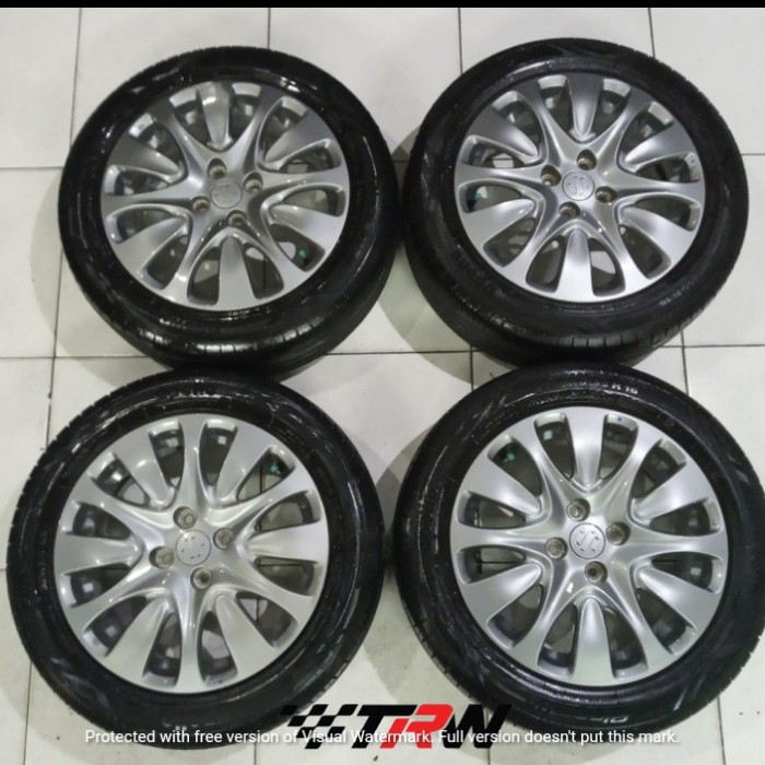 Jual velg mobil second copotan original Suzuki new Baleno ring 16 ban ...