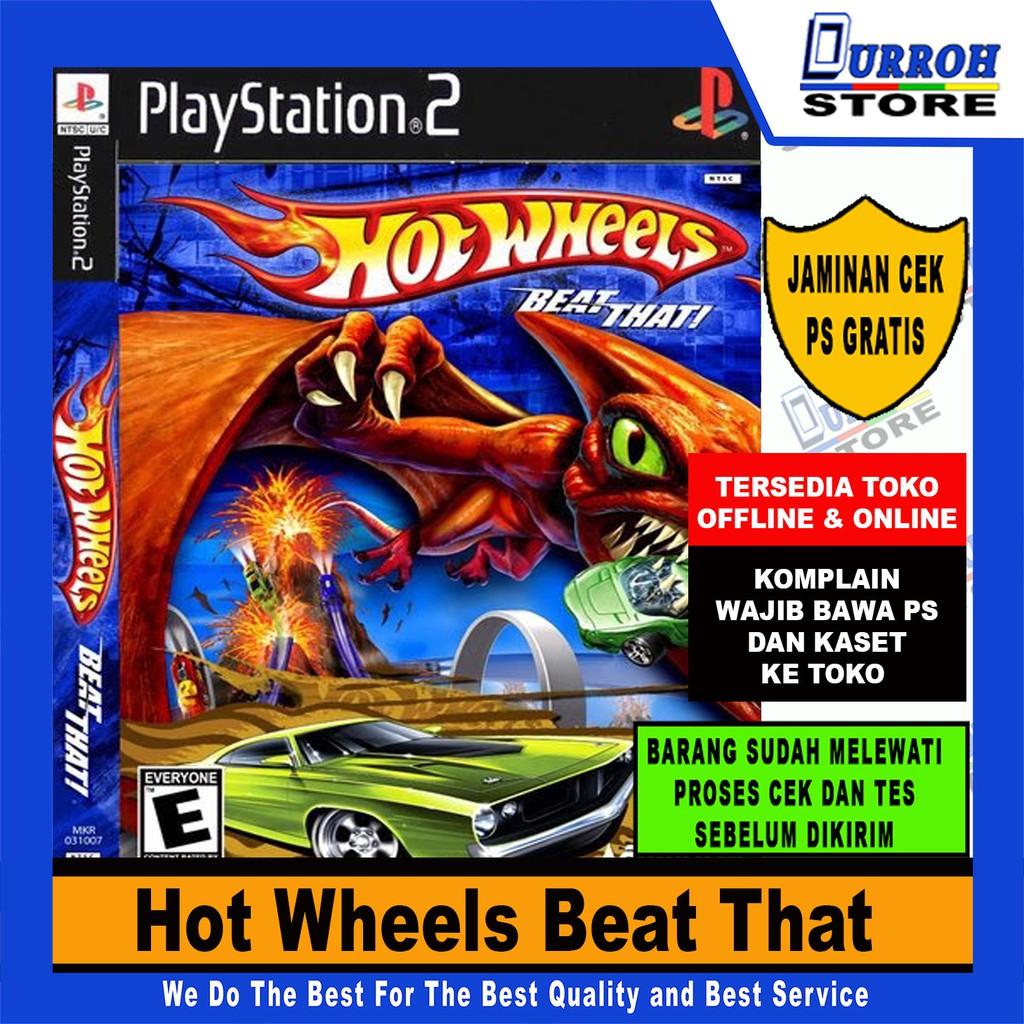 Hot wheels hot sale game ps2