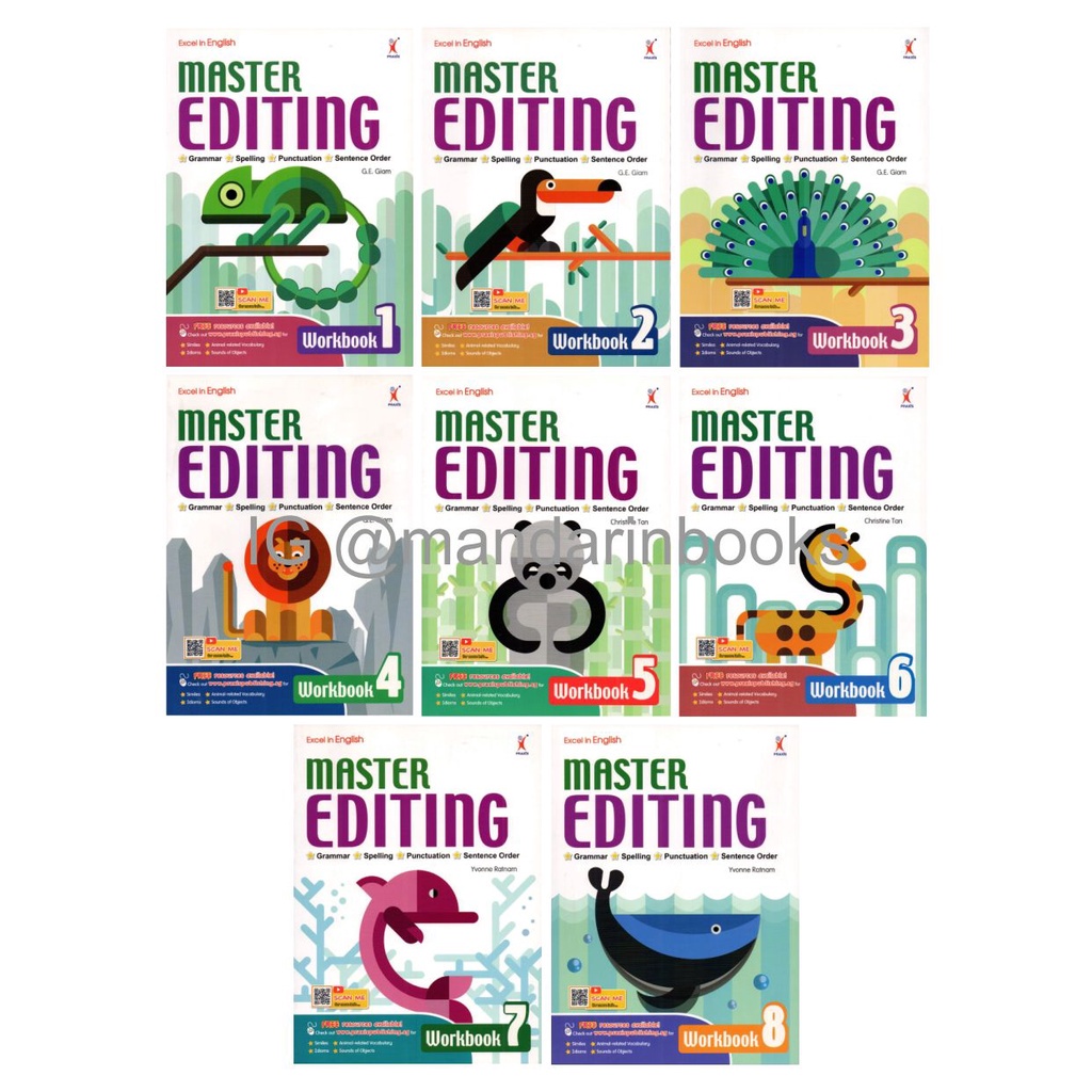 Jual BUKU EXCEL IN ENGLISH MASTER IN EDITING WORKBOOK 1 - 8 (PILIHAN ...